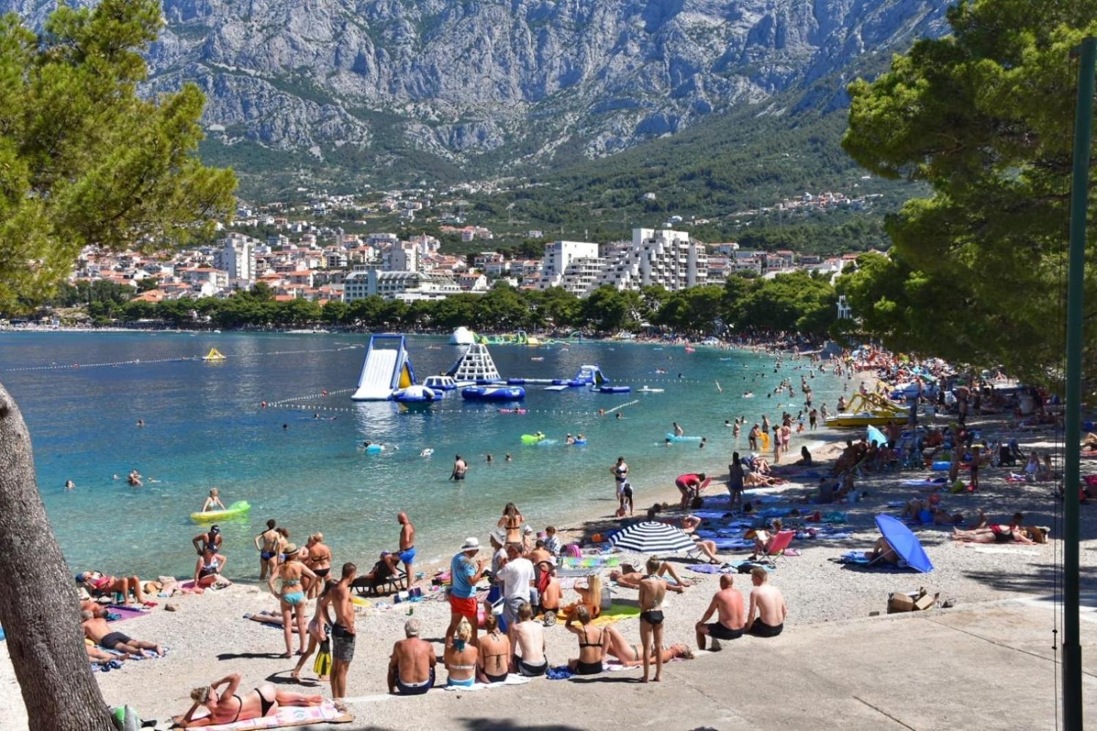 Apartman Klara 2 Makarska Esterno foto